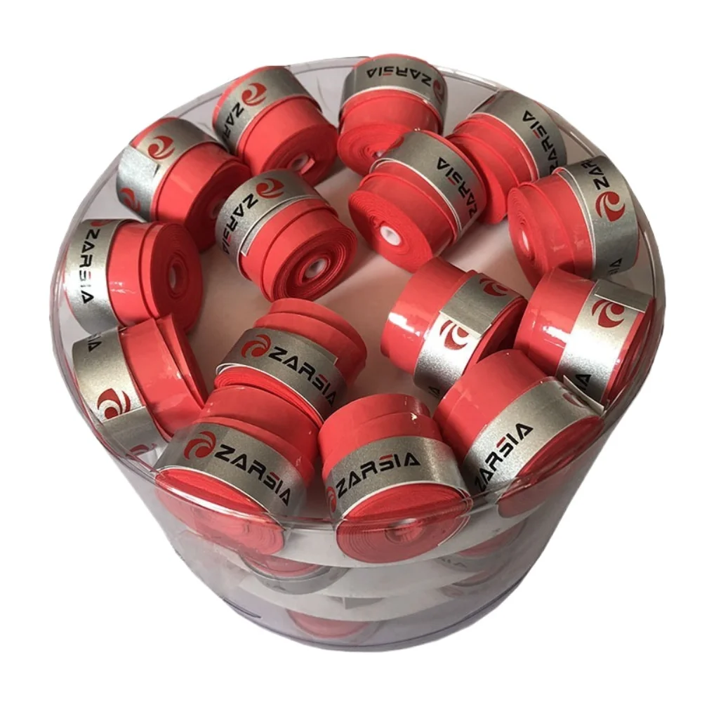 امتصاص الصدمات مضرب كرة الريشة العصابة المضادة للانزلاق امتصاص العرق مضرب تنس قبضة ملونة لزجة #2