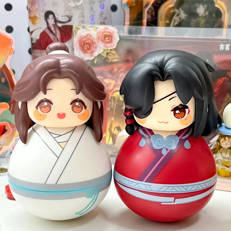 Heaven 2024 New  Official Blessing Tumbler Blind Box Xie Lian Hua Cheng Mystery Box Action Figure Figurine Doll Decor Toys Gifts