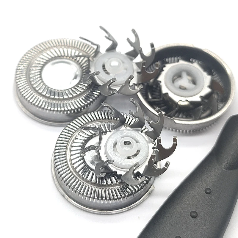 Testina di ricambio per rasoio 3 pz/lotto per Philips Norelco HQ56 HQ55 HQ442 HQ300 HQ6 HQ916 HQ44 HQ443 HQ444 HQ3405 HQ4 nella lama del rasoio