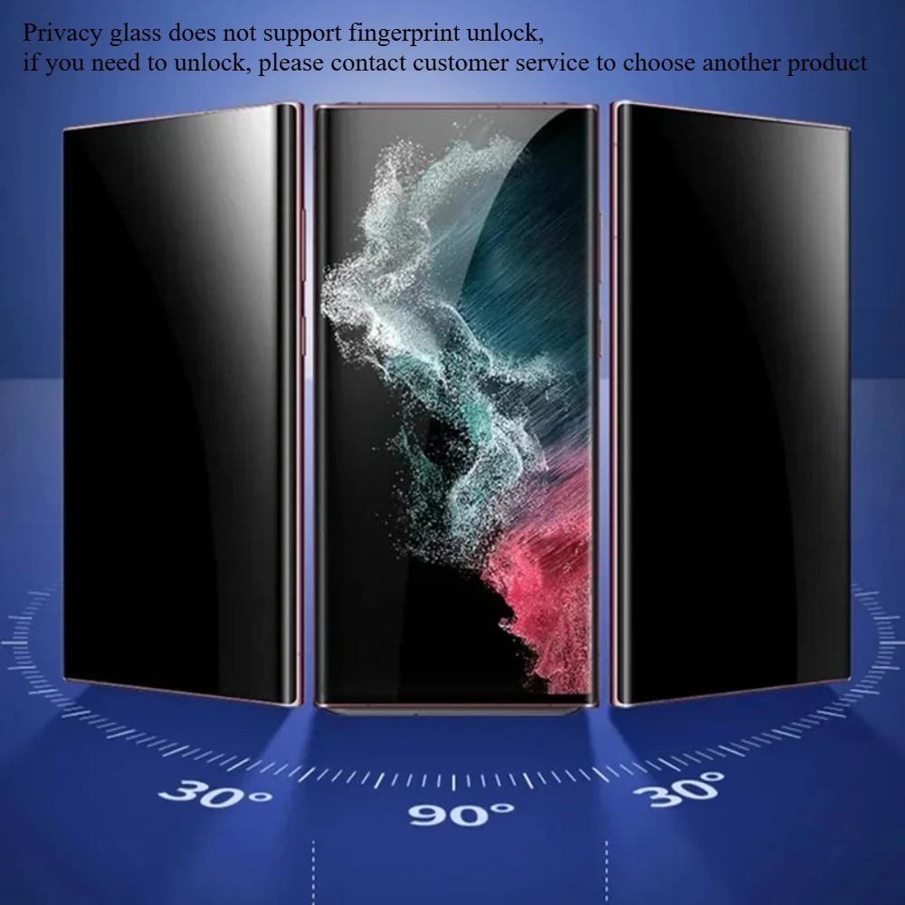 3Pcs Privacy Screen Protector for Samsung Galaxy S25 S21 S20 S22 S23 S24 Ultra S25 Ultra Note 20 10 S8 S9 S10 S25 Anti Spy Film