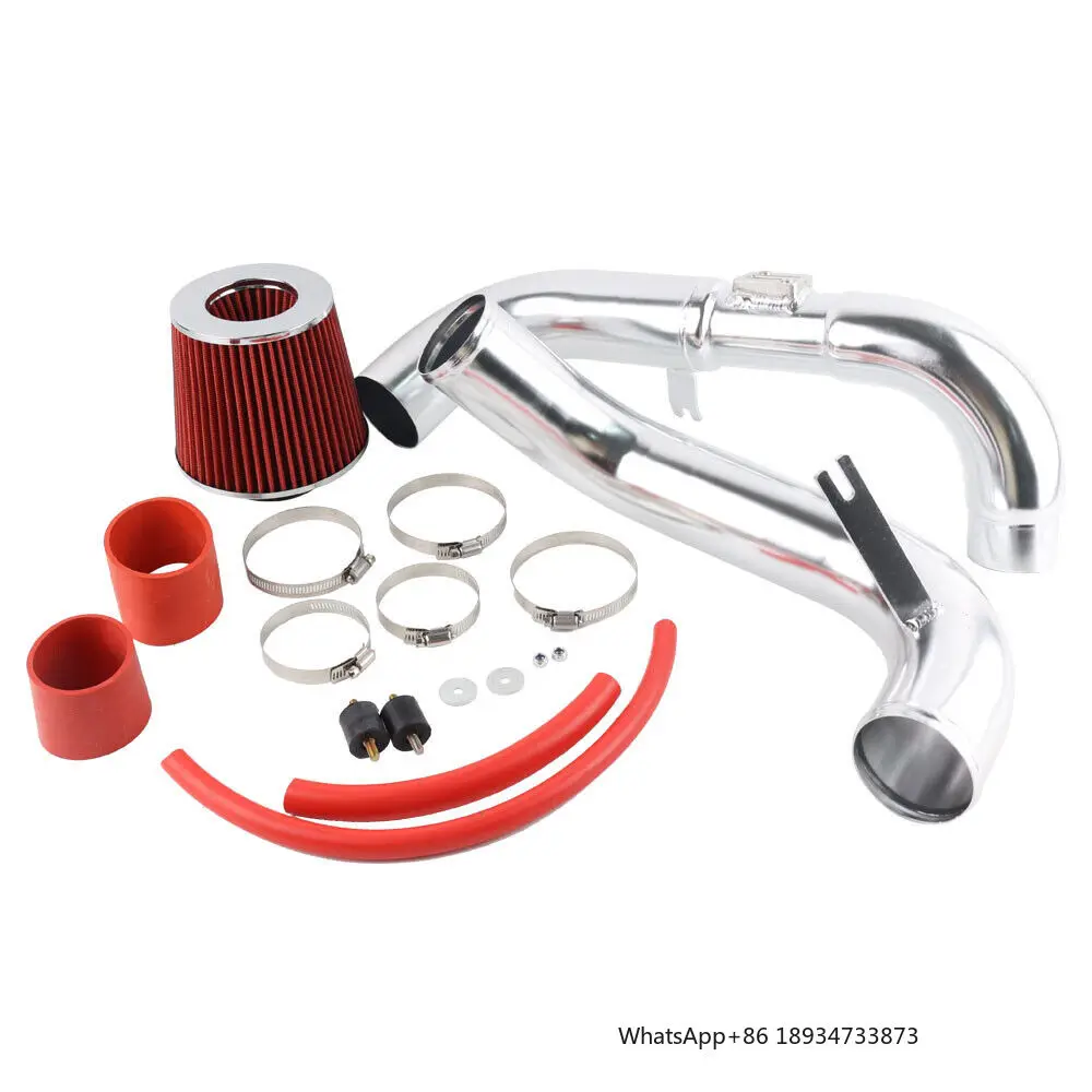 

RiAiCiING 3'' Cold Air Intake Pipe Kit Dry Filter for 2006-2011 Honda Civic EX/LX/DX 1.8L DR24-SL-RD