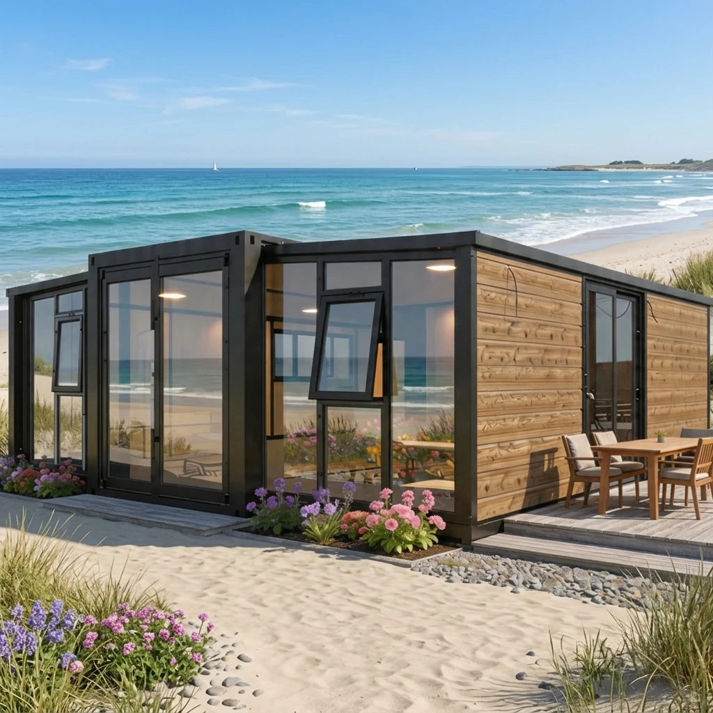 Prefabricated Container Houses Expandable Mini Villas Outdoor Storage Sheds Living Kitchen Office Trailer Houses