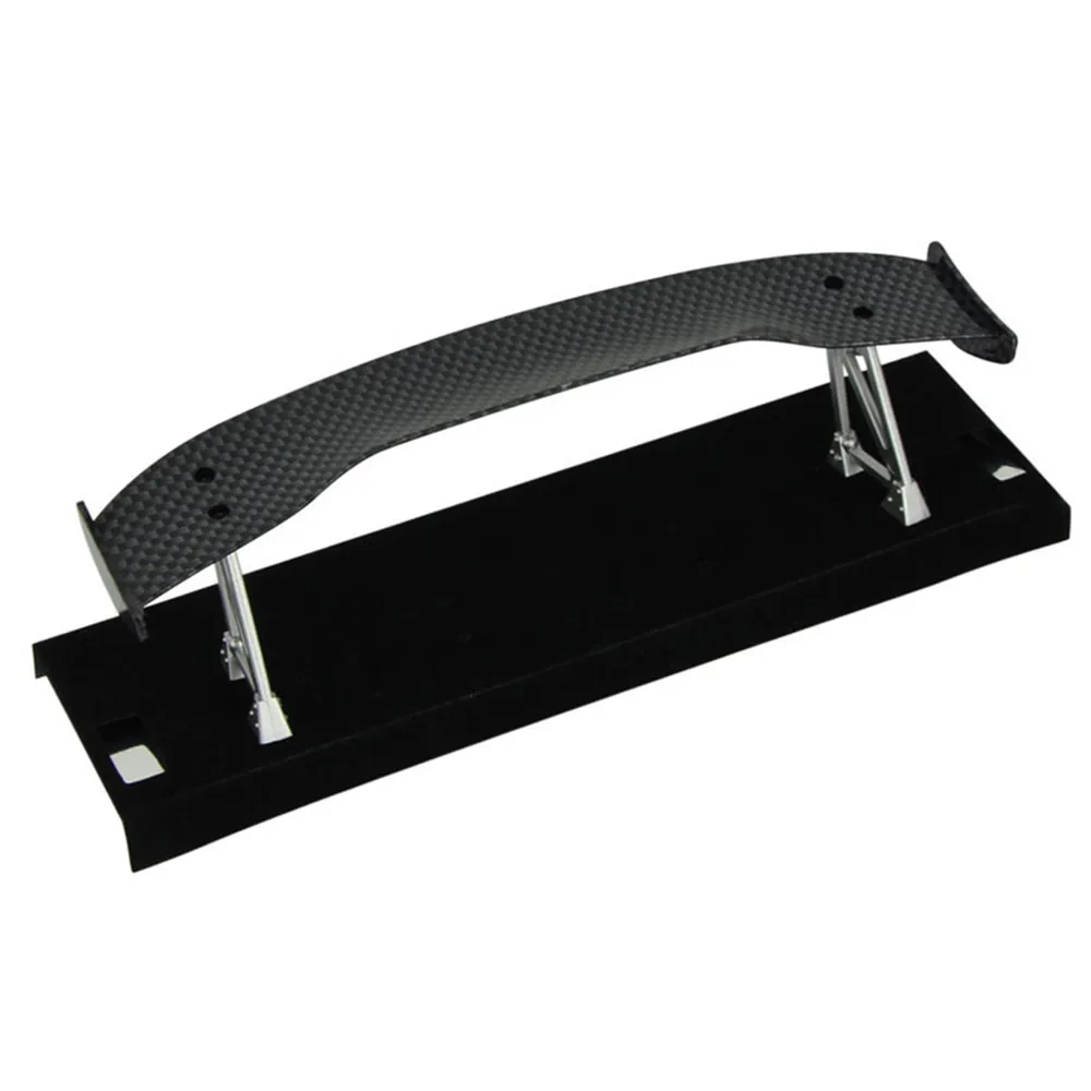 

Carbon Fibre Tail Wing Rear Spoiler for 1/10 Scale RC Drift Racing Car Remote Control Toy Accessories