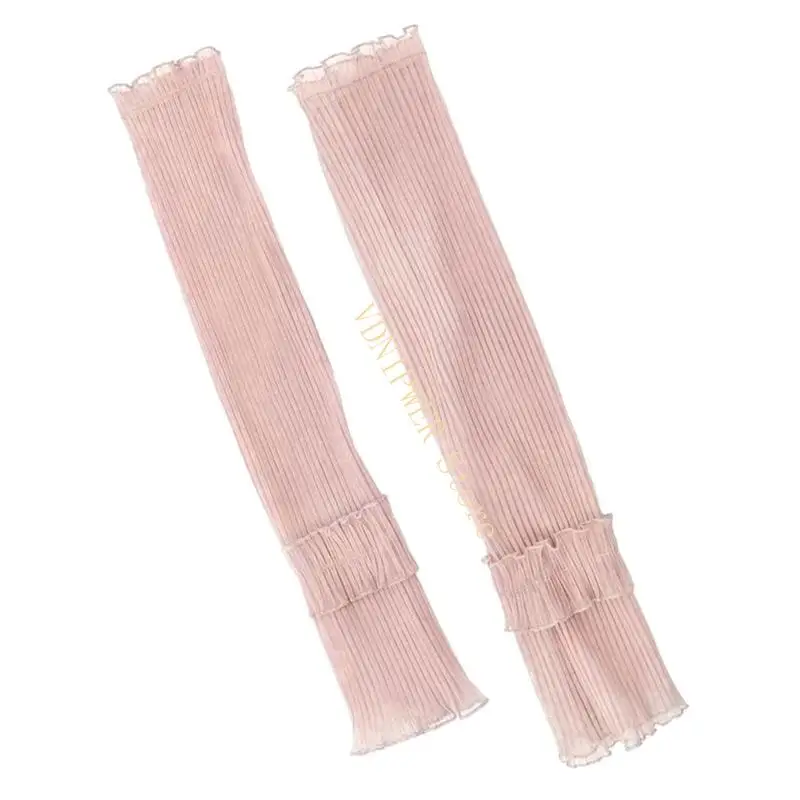 Ruffle làm mát tay tay Sun Defense Summer Open Air Sports Phụ kiện D08E
