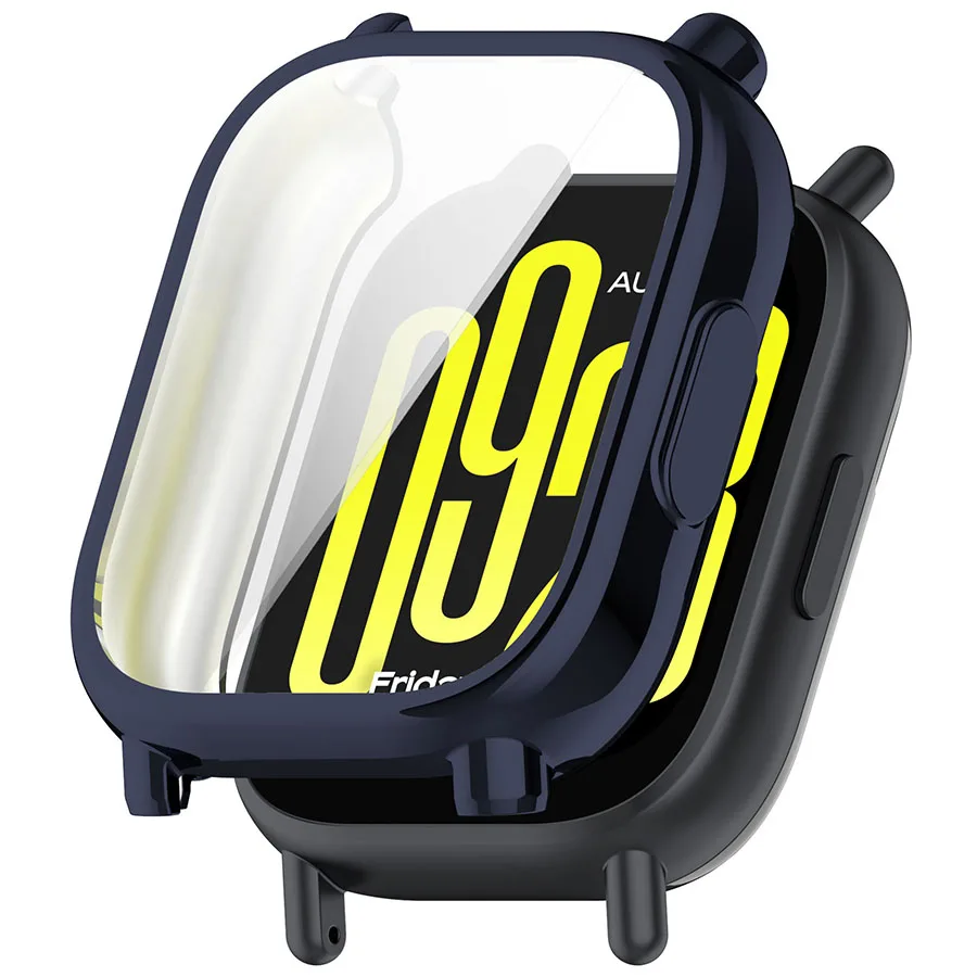 Redmi Watch 5 Active/5 Lite 용 소프트 케이스 화면 보호기 케이스 TPU 올라운드 보호 범퍼 커버 쉘 액세서리