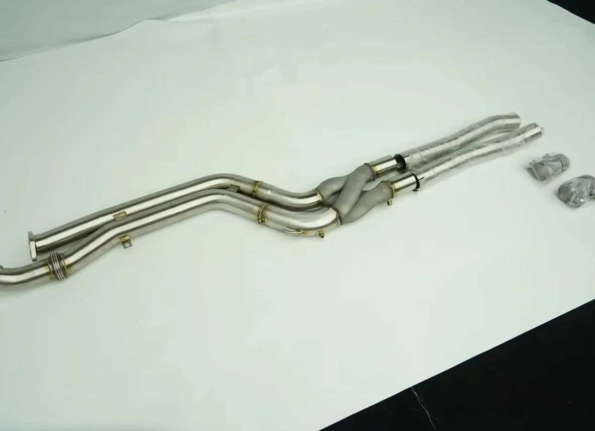 304 Stainless Steel Exhaust Mid Z Pipe S58 M3 M4 G80 G82 Made for Exhaust Pipe