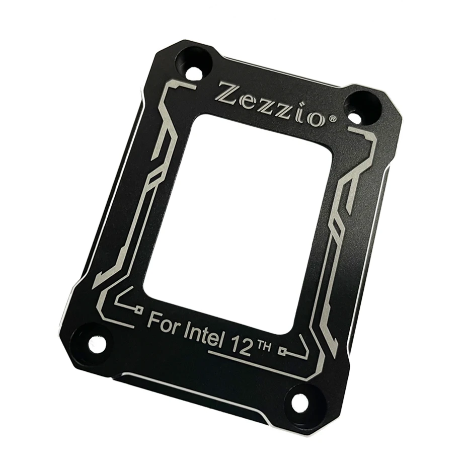 Zezzio lga17xx 18xx ilm intel12 geração de dobra quadro correto cpu backplane orthotics curva fivela fixa 1700 1800 alumínio