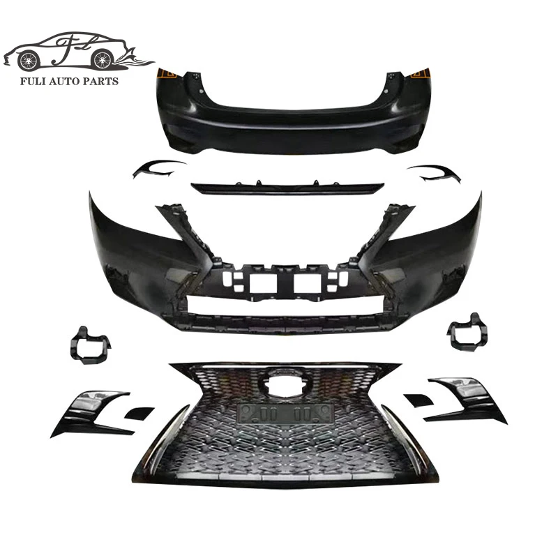 

FULI Car bumper Body kit Front bumper Rear bumper Grille For Lexus CT200 CT200H 2011-2017 Upgrade To 2020 For Lexus CT200H