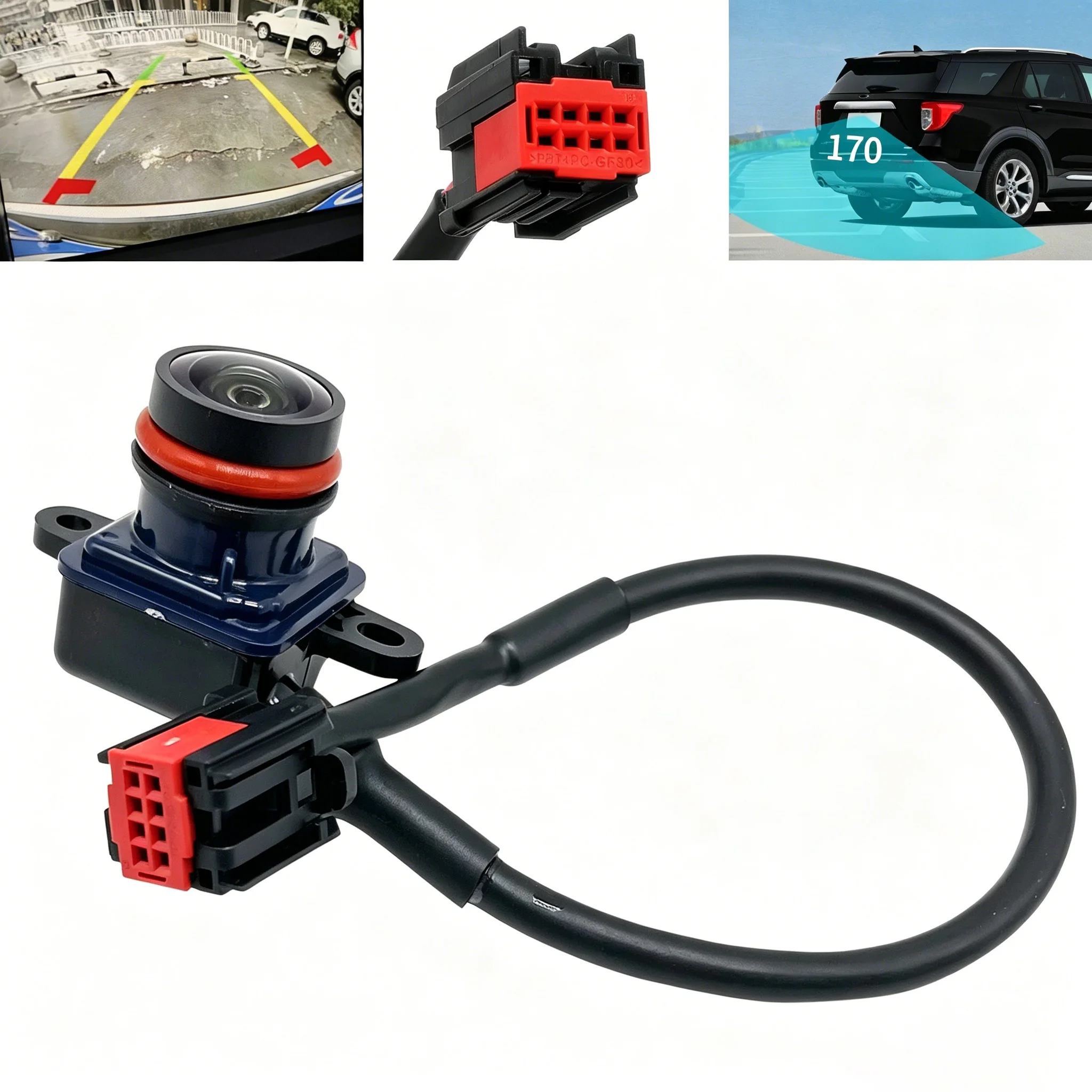 PEIVSO 670018242 Rear View Reverse Parking Assist Backup Camera For Maserati Quattroporte 2013-2016 Maserati Ghibli 2014-2016