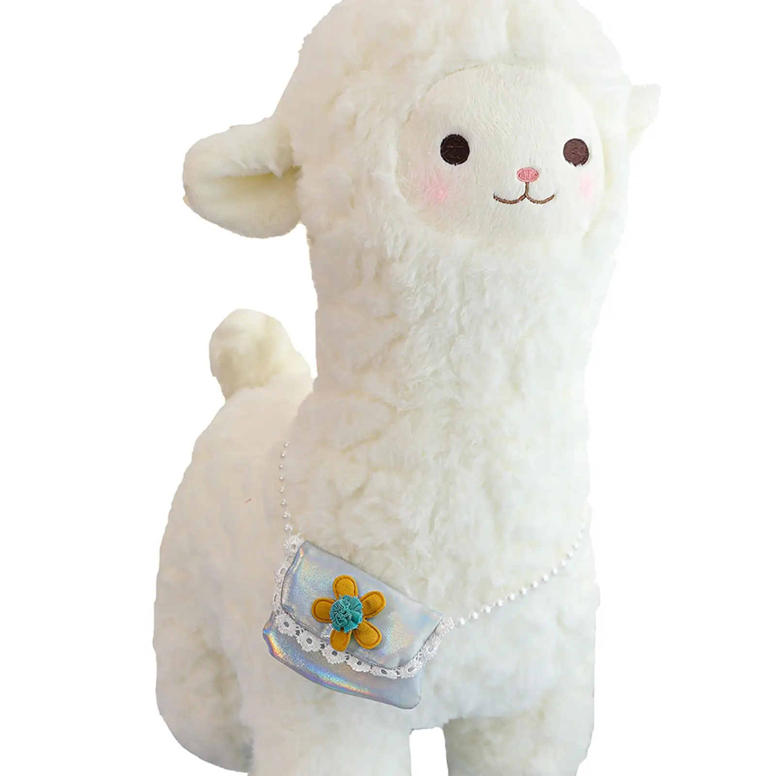 

Alpaca Stuffed Animals Snuggling Figures Baby Toy Home Decor Alpaca Plush Toy for Preschool Car Livingroom Bedroom Anniversary