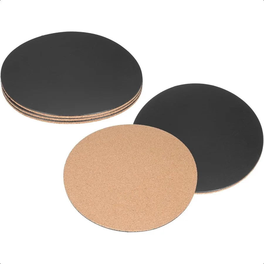 6 قطعة الوقايات نبات الفلين 8x8x0.2 الحصير النباتية الوقايات الفلين للنباتات الوقايات النباتية للمنزل داخلي وعاء الحصير DIY بها بنفسك Craft #1