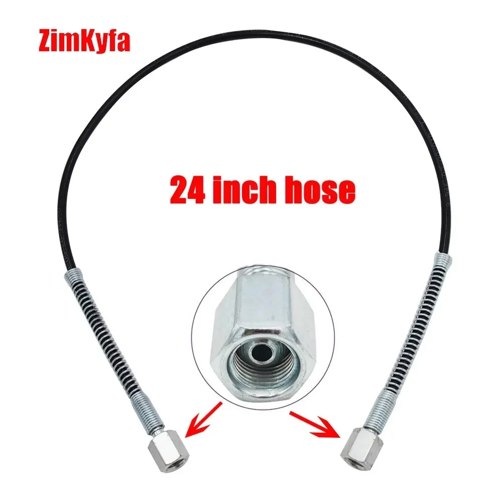 High Pressure 630bar DN3 Microbore Charging Filling Hose with Anti-Kink Guard for Charging Pump 1/8BSP