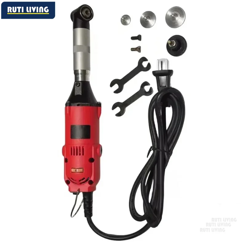 90 Degree Electric Elbow Engraving Motor Grinder 220V 200W Variable SpeedJewelry Wood Mold Polishing Tile Cleaning Tools