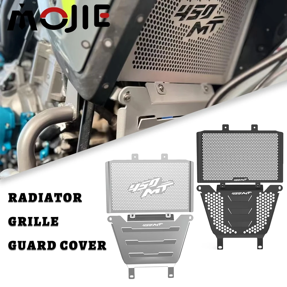 2025 2024 جديد الجبهة درع حماية غطاء المحرك حامي المروحة ل CFMOTO CF MOTO 450MT 450 MT المبرد الحرس Ibex 450 MT450