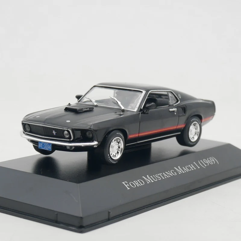 

Diecast IXO 1:43 Scale FORD MUSTANG MACH 1 1969 Alloy Car Model Collectible Toy Gift Souvenir Display Ornament