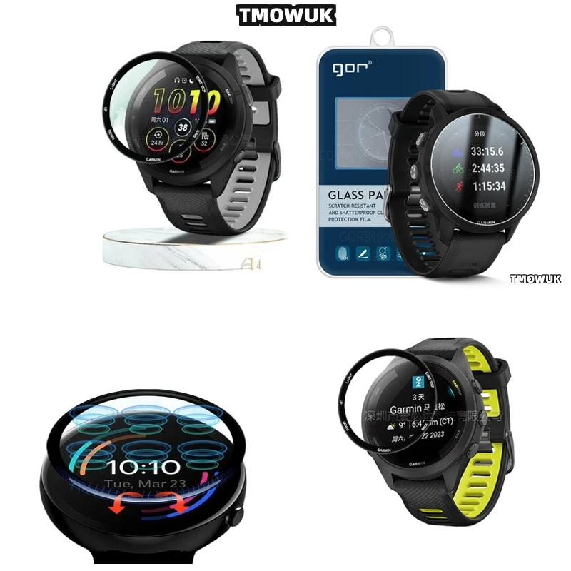 

For Garmin Forerunner 57 945 955 965 970 42mm 47mm Sweat Proof Film, Ideal For Fitness Enthusiasts