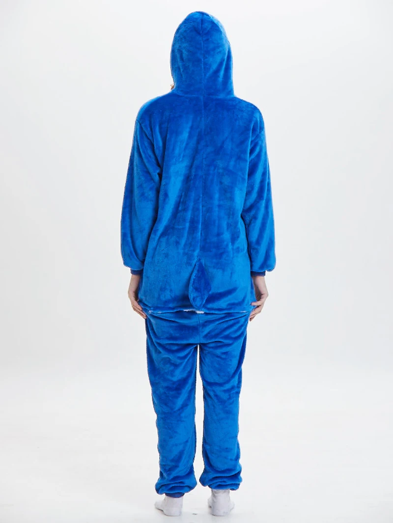 Pyjama requin pour adultes et enfants, costume cosplay, pyjama animal une pièce, vêtements d'intérieur d'hiver, vêtements de nuit doux au glouton pour femmes et hommes