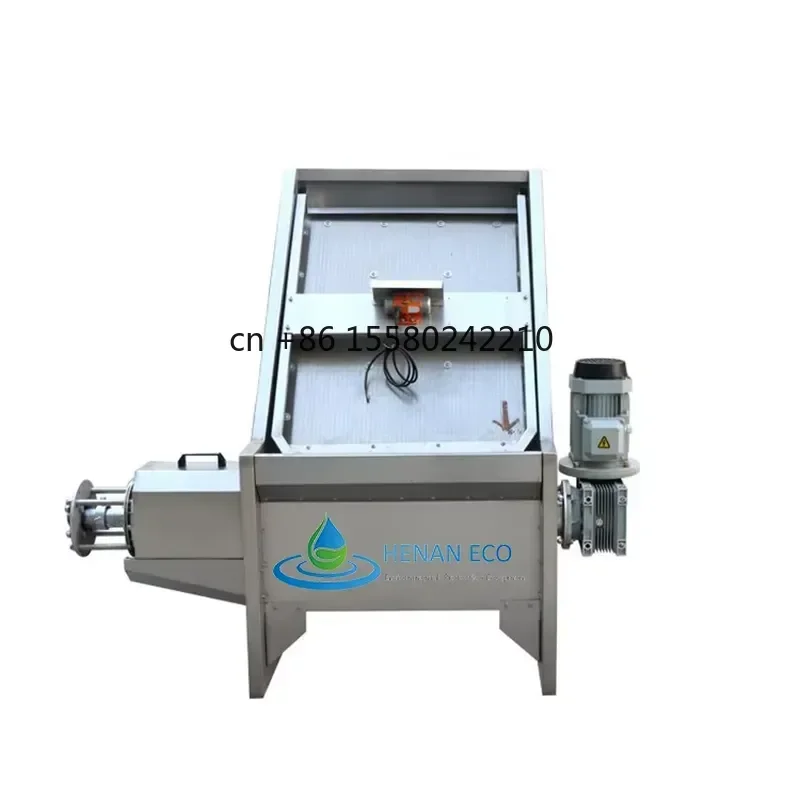 2026 hot for Stable Inclined Sieve Solid Liquid Separator Manure Dewatering Machine with Vibrating Screen