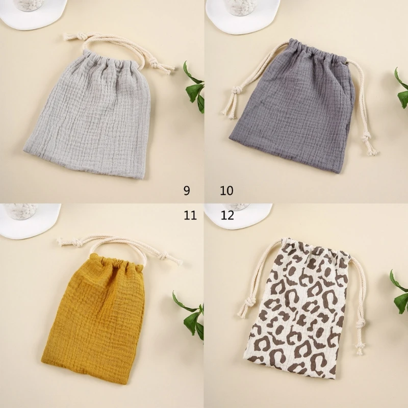 Y1UB Cotton Tã Cho Bé Túi Đựng Kẹo Tã Tổ Chức Hộp Đựng Túi Đựng Phụ Kiện Cho Bé