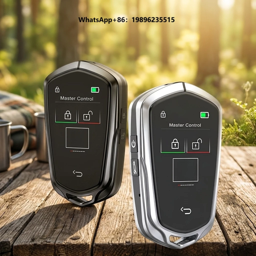 Top Comfortable Entry Auto Smart Remote LCD Key Universal Modified Smart Lock Key Screen Display Vehicle Keys