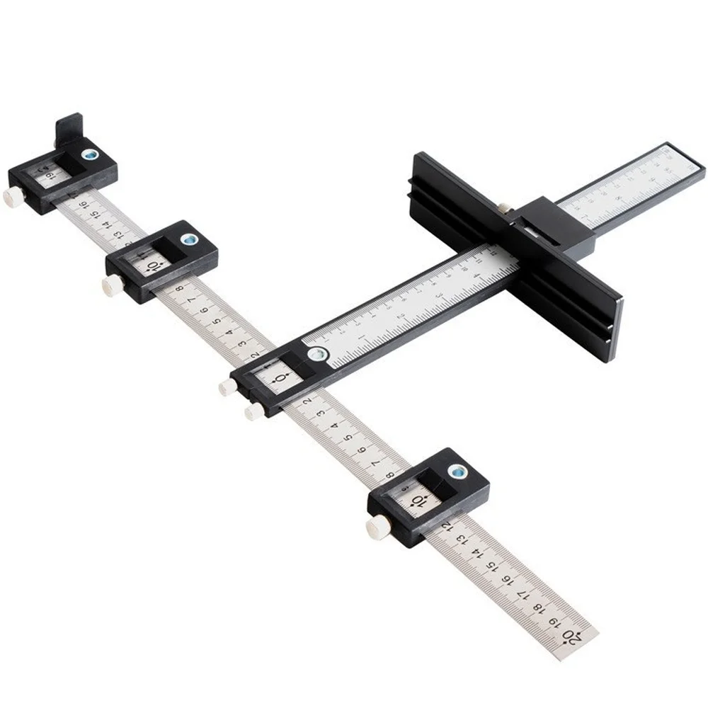 woodworking-handle-positioner-adjustable-cabinet-hole-drilling-guide-template-durable-aluminum-alloy-hardware-jig-tool