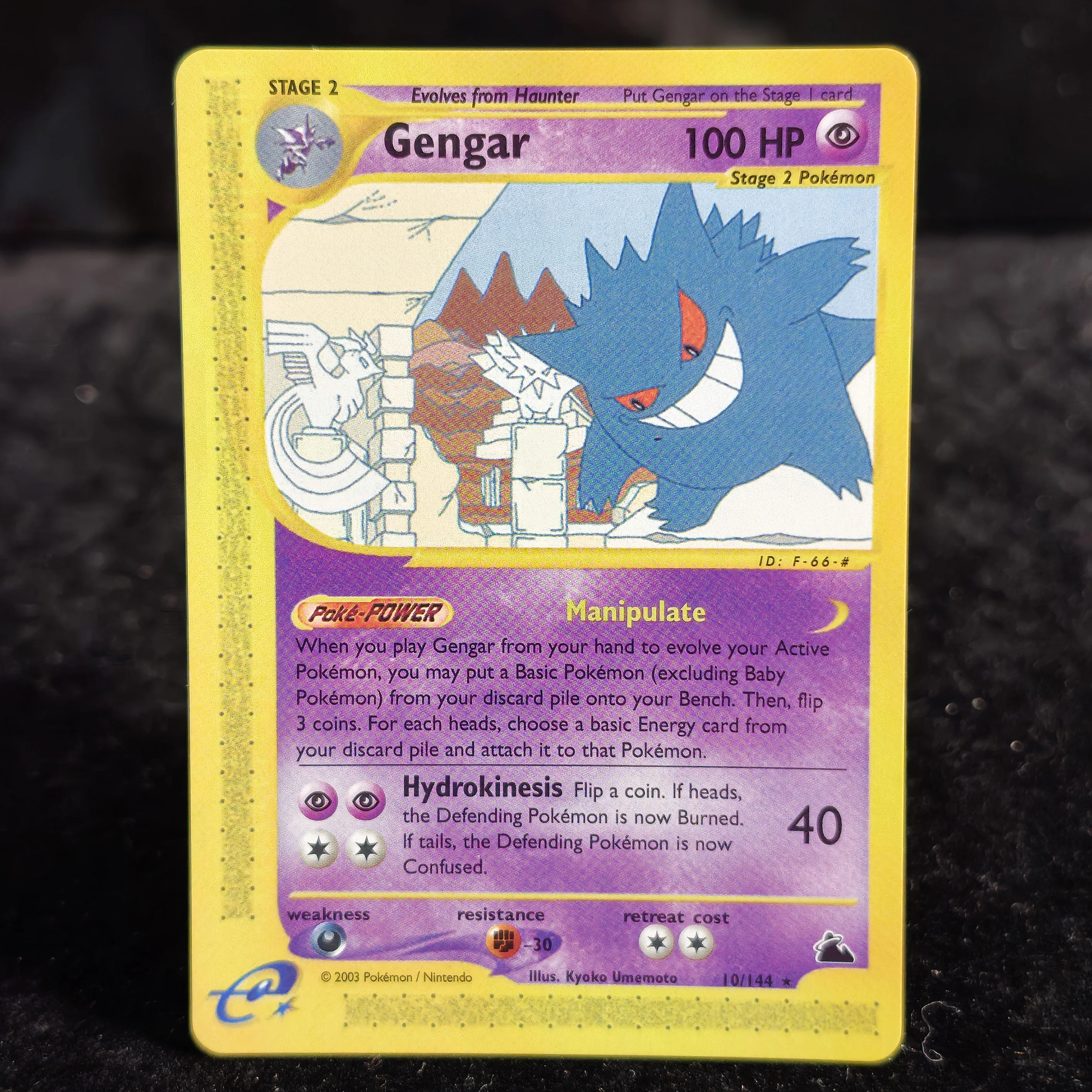 Anime PTCG E-Card EX/SK/AQ Non-Holo PROXY Cards Full Lot Tcg Collection Old-Style Regular Artwork PKM Trading Game Card Gift