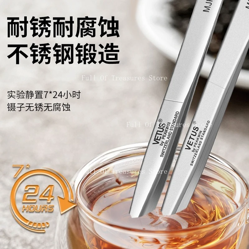 High Precision Stainless Steel Tweezers MSA MJP Series False Eyelash Curler Dolphin Golden Feather Curler
