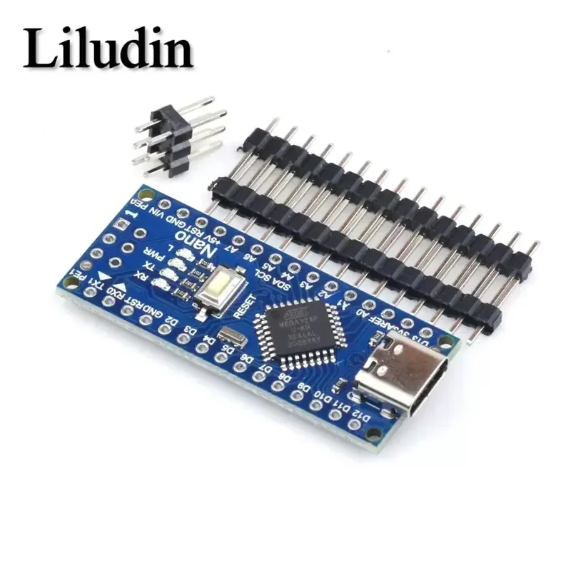 Promotion For arduino Nano 3.0 Atmega328 Controller Compatible Board Module PCB Development Board without USB V3.0 mircro type-c