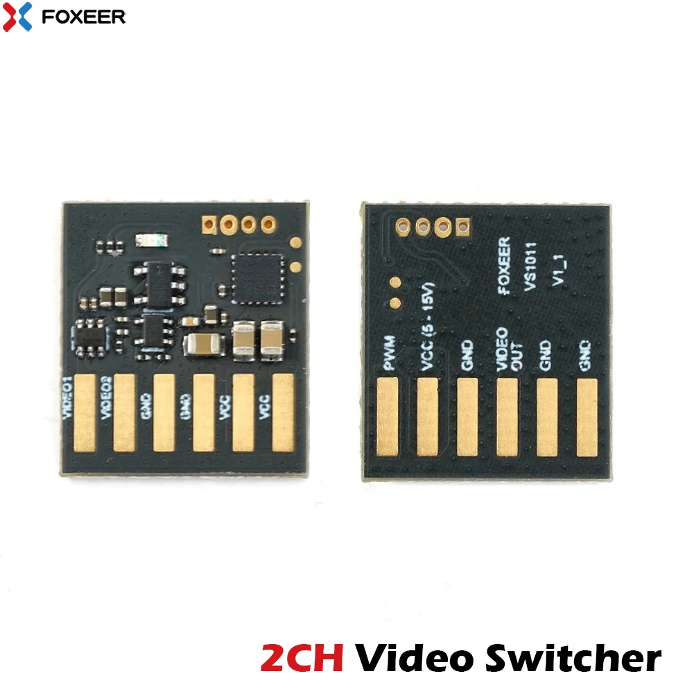 

FOXEER 2CH Video Switcher Light Weight Small Size for RC FPV Drone