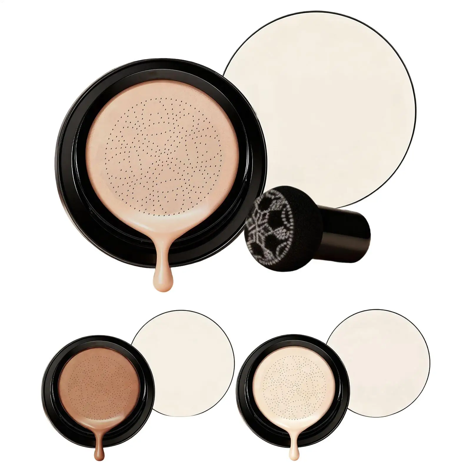 คอนซีลเลอร์ปรับผิวกระจ่างใส ไพรเมอร์บำรุงผิวอย่างเป็นธรรมชาติ รองพื้นปกปิดจุดด่างดำ สำหรับผิวหมองคล้ำ ผิวมัน ผิวแห้ง ผิวผสม และผิวแพ้ง่าย