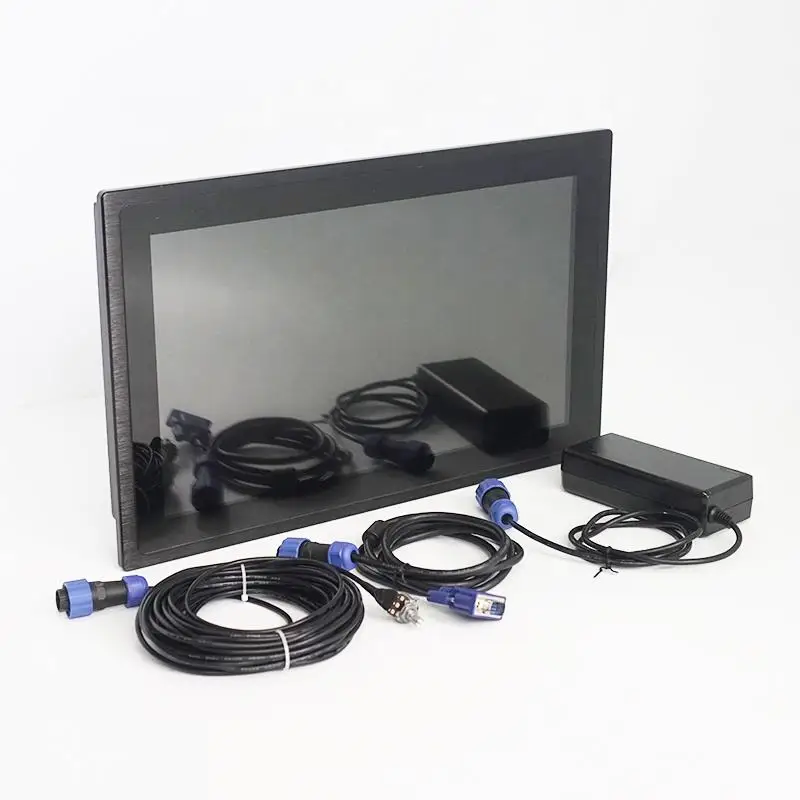 21.5 Inch Marine Yacht IP 67 Waterproof HD Display 1000-1500 Nits Industrial Touch Screen -Glare UV Coating