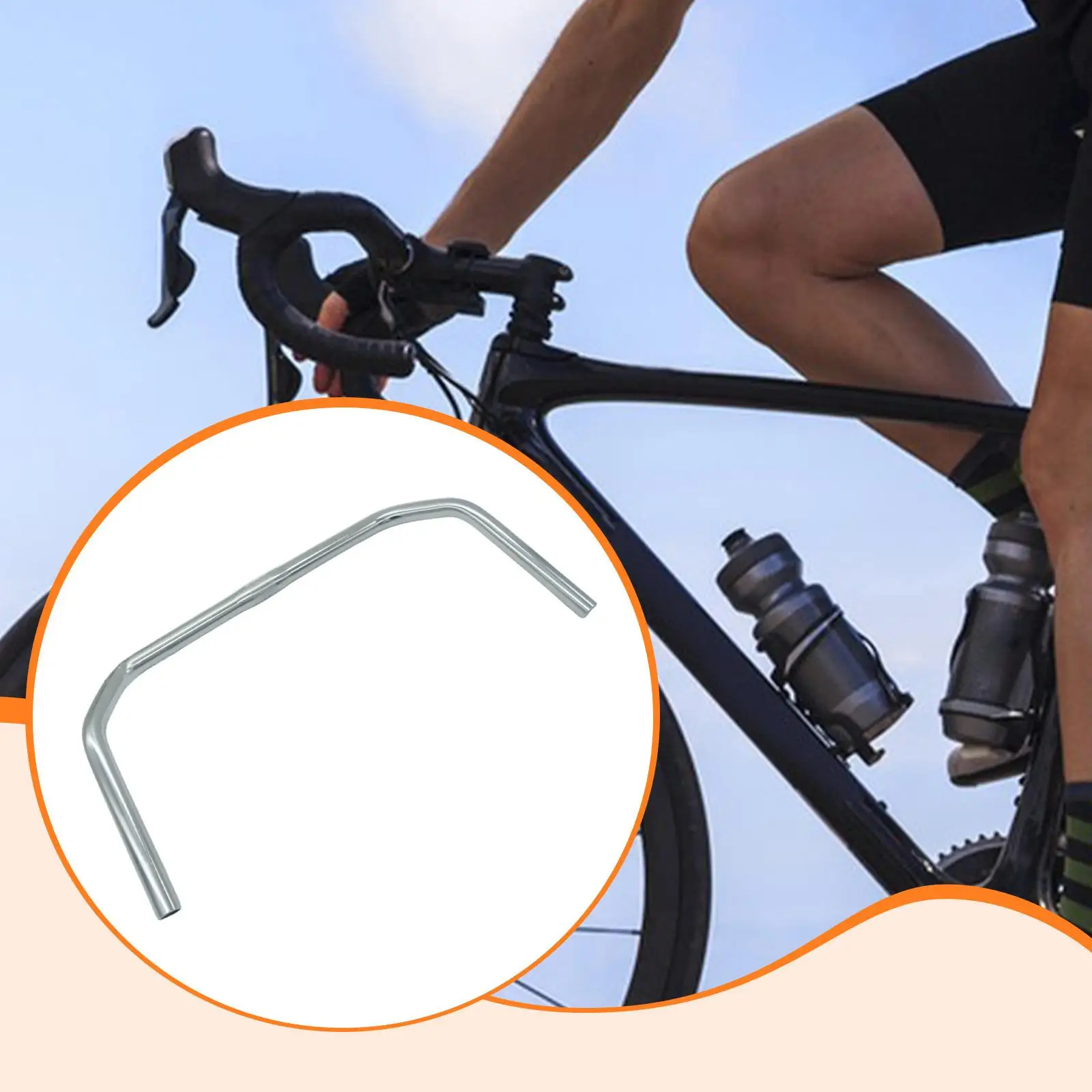 

Cycling Handlebar Aluminum Alloy Comfortable Grip Handlebars Lightweight Ergonomics for Mountain Road Bike Accessories