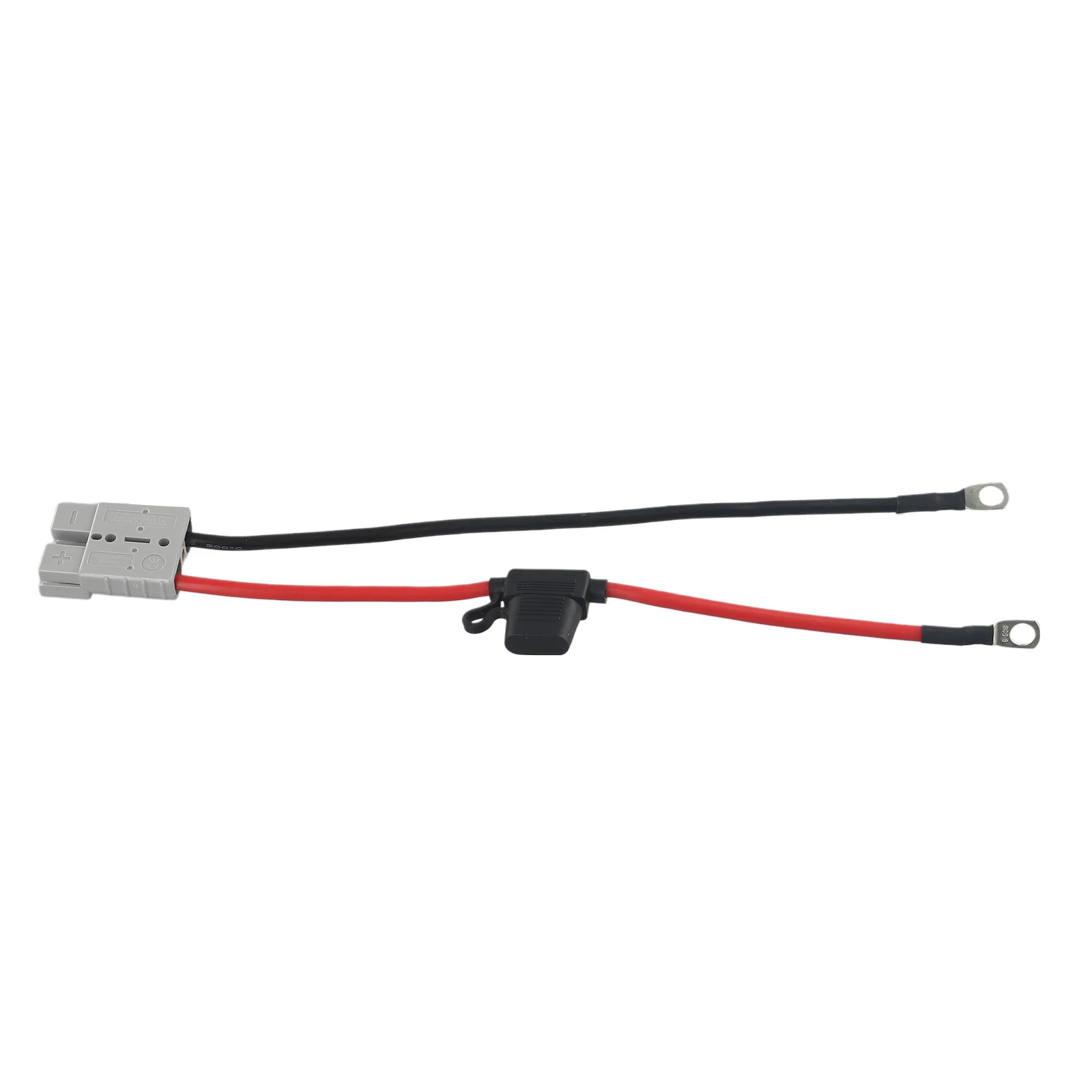 10AWG 50Amp Connector For To Lug M8 Terminal Battery Charging Connector Cable Kit Cable Binding Post Sheath 10AWG