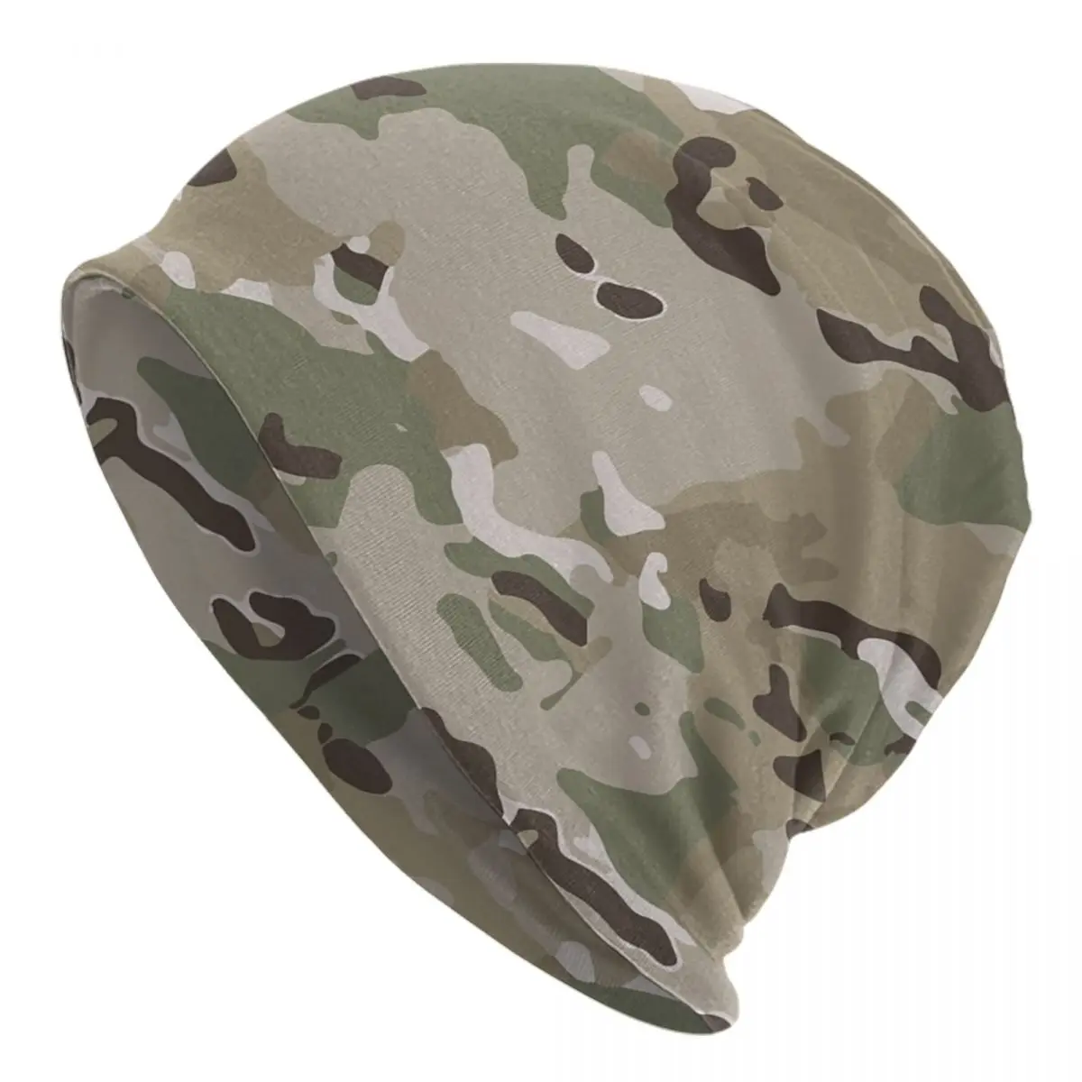 MultiCam Military Camouflage Skullies Beanies Caps Men Women Unisex Cool Winter Warm Knitted Hat Adult Military Camo Bonnet Hats
