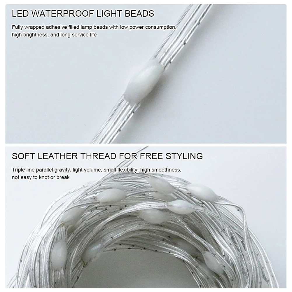 Applications Control Colorful String Light Personalized Xmas Decorative Lights For Home Bedroom