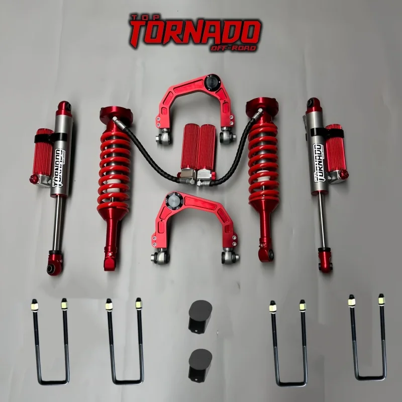 High-quality 4x4 off-road nitrogen compression rebound adjustable suspension lift kit for Toyota Tundra