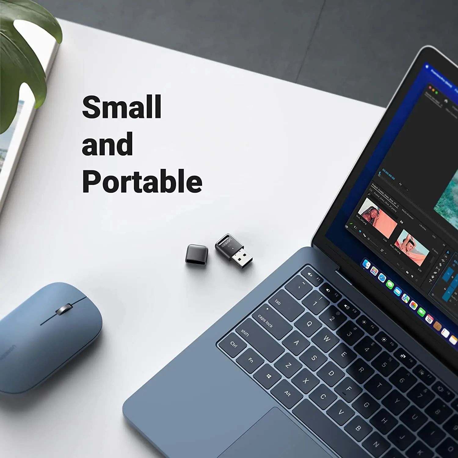 UGREEN Adaptador Bluetooth para PC 5.3 Bluetooth Dongle Receptor y Transmisor Bluetooth