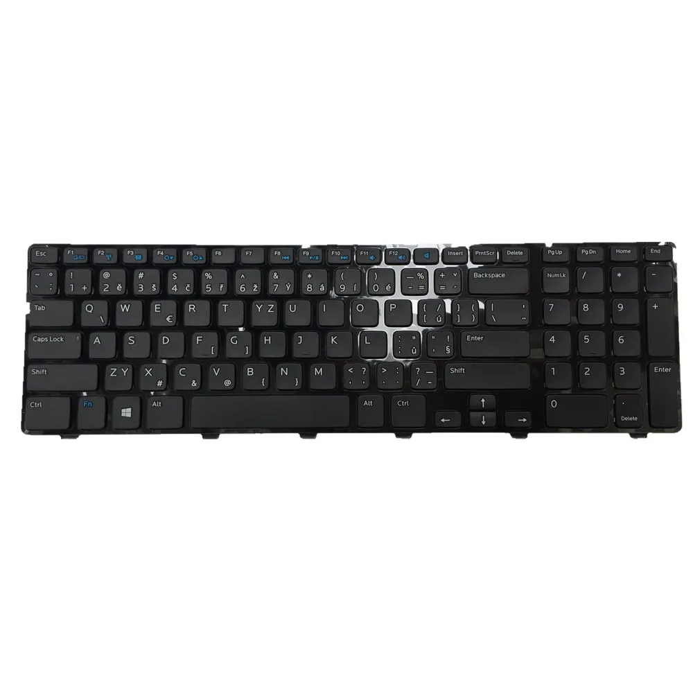 New for Laptop Dell 17R Turbo 3721 3737 5721 5737 (INS17TD-2728) CZ SK Keyboard 0NWPGD Czech Slovak Klávesnice