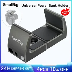 SmallRig uniwersalny uchwyt na Bank mocy dla iPhone 14 DSLR dla Sony aparat telefon komórkowy moc banku zacisk wideo strzelanie wsparcie Rig