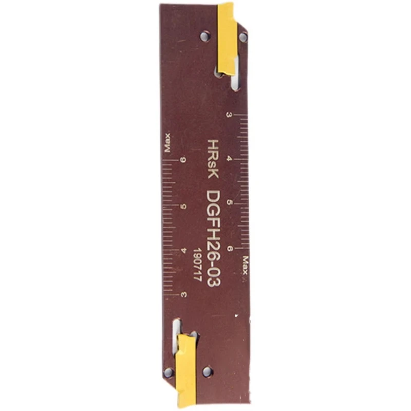 Imagem -03 - Corte Faca Board Tool Holder Grooving Cut-off Holder Lock Knife Wrench Inserir para Mgmn Carbide Smbb Dgfh262 Dgfh263 Dgfh32-2