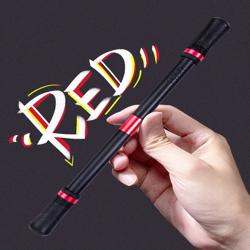 Kreativer Anti-Rutsch-Spinning-Stift – erwachsener Stressabbau, rotierender Gelstift, Studenten-Briefpapier, Schulbedarf, Handspinner – Detail 8
