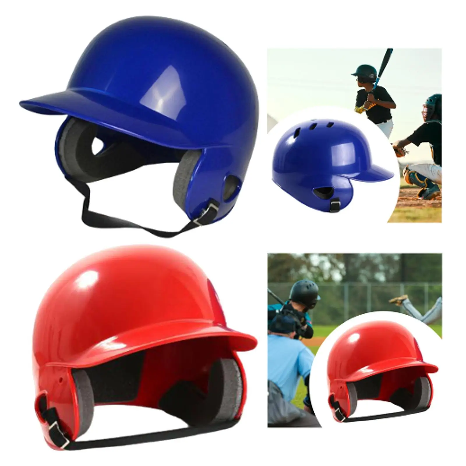 

Baseball Batting Helmet Lightweight Softball Helmet for Game Match Sports