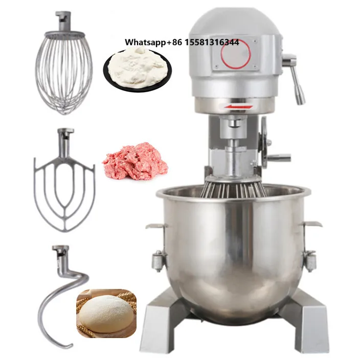 20-80L Commercial Dough Mixer Industrial Dough Kneading Machine Stuffing Blender Stir Egg Beater Flour Mixing Machine Commercial