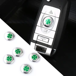 10pcs 14mm Aluminum Car Remote Key Sticker Emblem Auto Accessories for Alfa Romeo 159 Sportwagon Giulietta Mito 147 156 Giulia