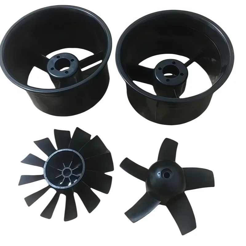 Duct Fan 64mm 70mm 5-blade 12-blade No Motor For RC EDF Jet Airplanes Toy Parts