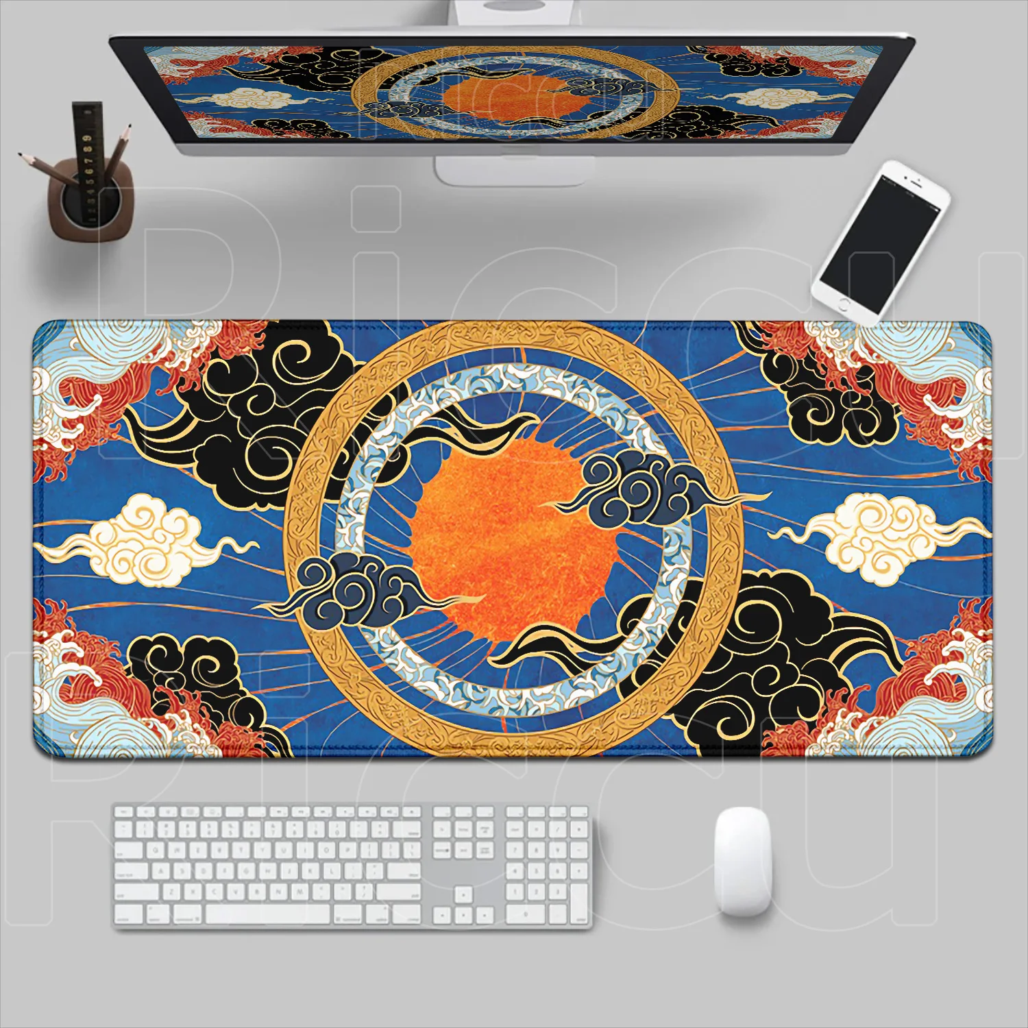 جديد رائجة البيع سحابة ماوس الوسادة الطبيعية عدم الانزلاق المطاط ماوس الكمبيوتر المحمول الألعاب ماوس الحصير XXL لعبة كبيرة اكسسوارات الكمبيوتر مكتب السجاد