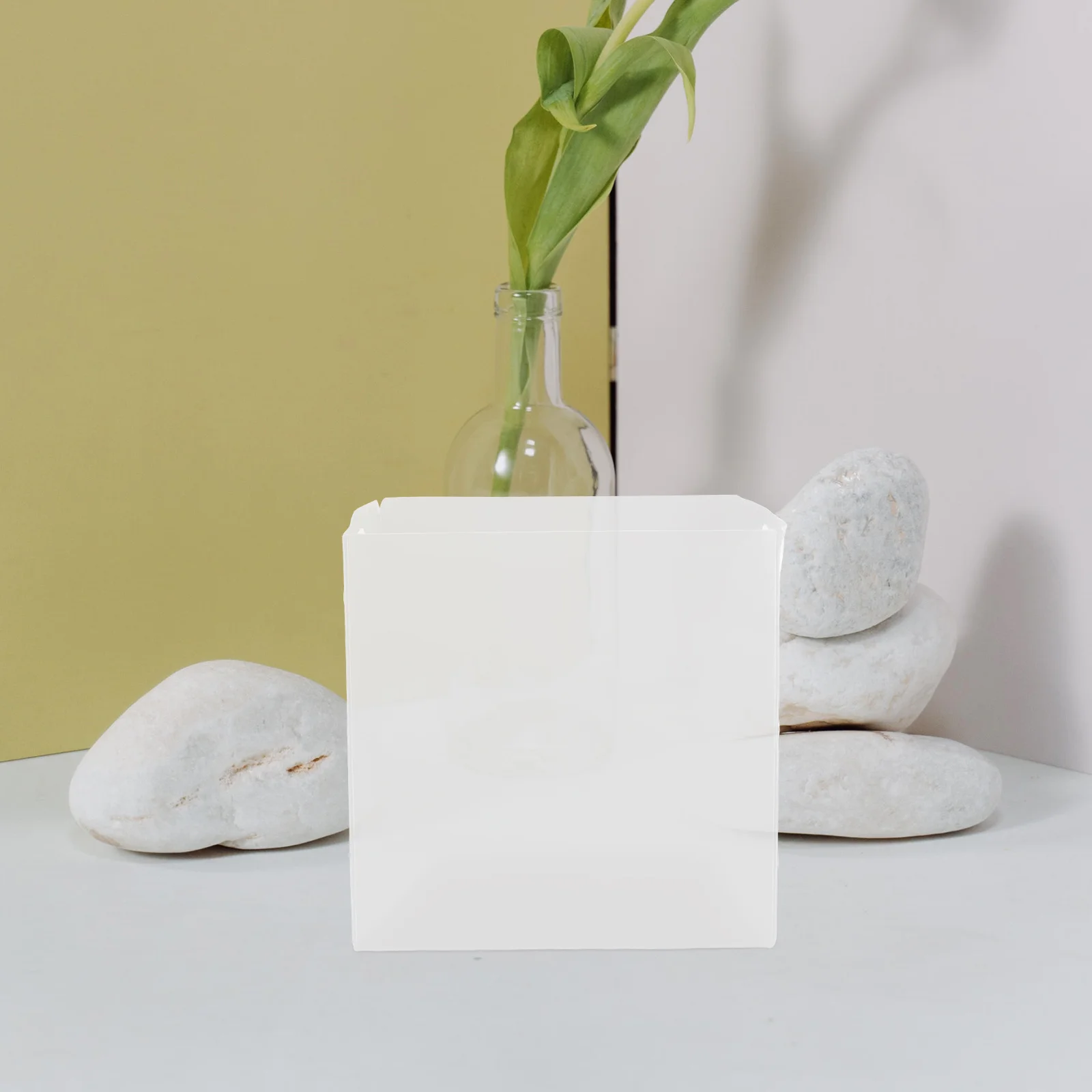 

Compact Foldable Storage Organizer Versatile Makeup Stationery Holder Ample Capacity Modern Minimalist Design Desk Accessories