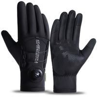 A Pair Cold-Resistant Winter Warm Gloves Non-Slip Windproof Thermal Full Finger Gloves Waterproof Extended Thickened