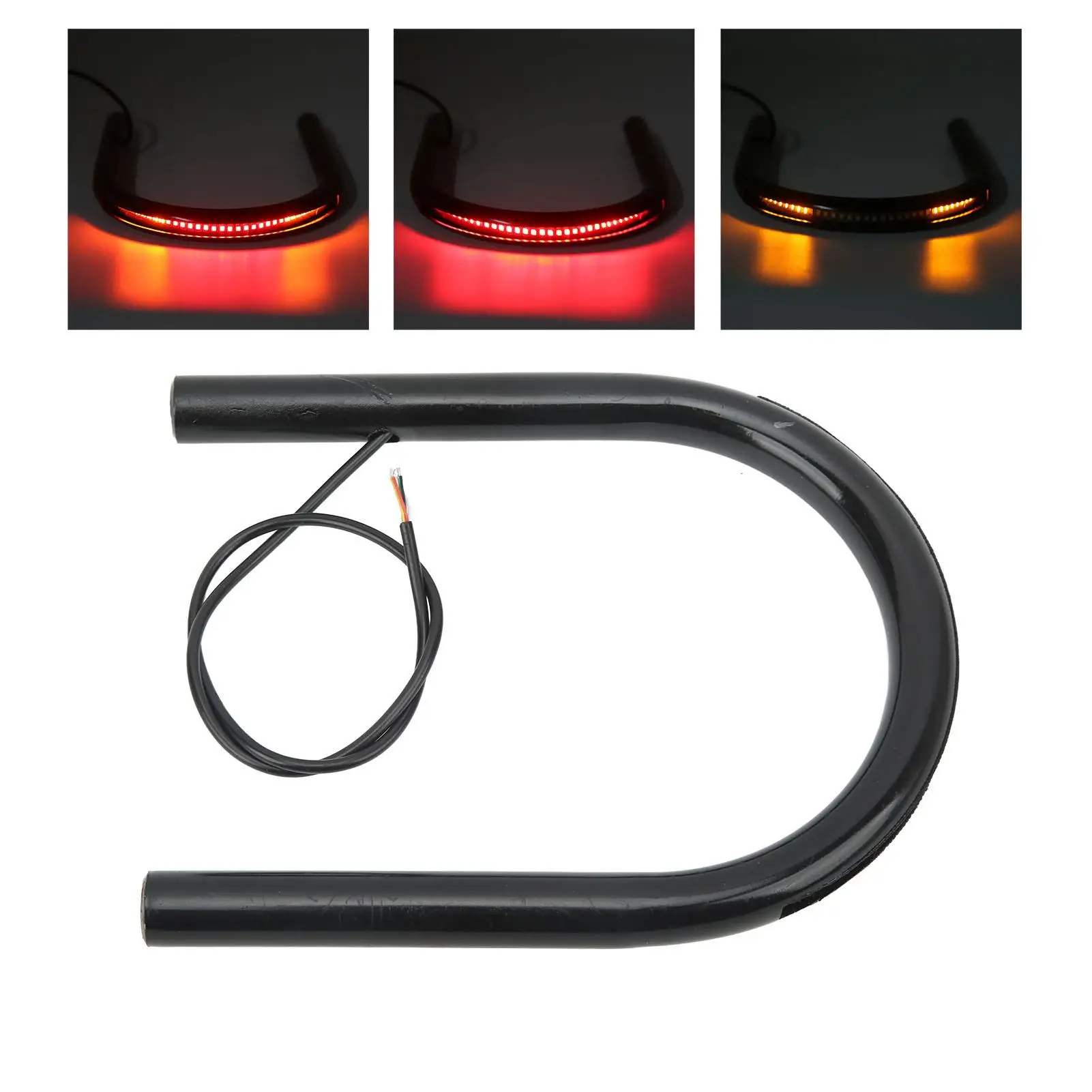 Rear Brake Turn Singal Light Anti Deformation Rear Frame Hoop Light High Strenght 20mm Diameter for motorcycle