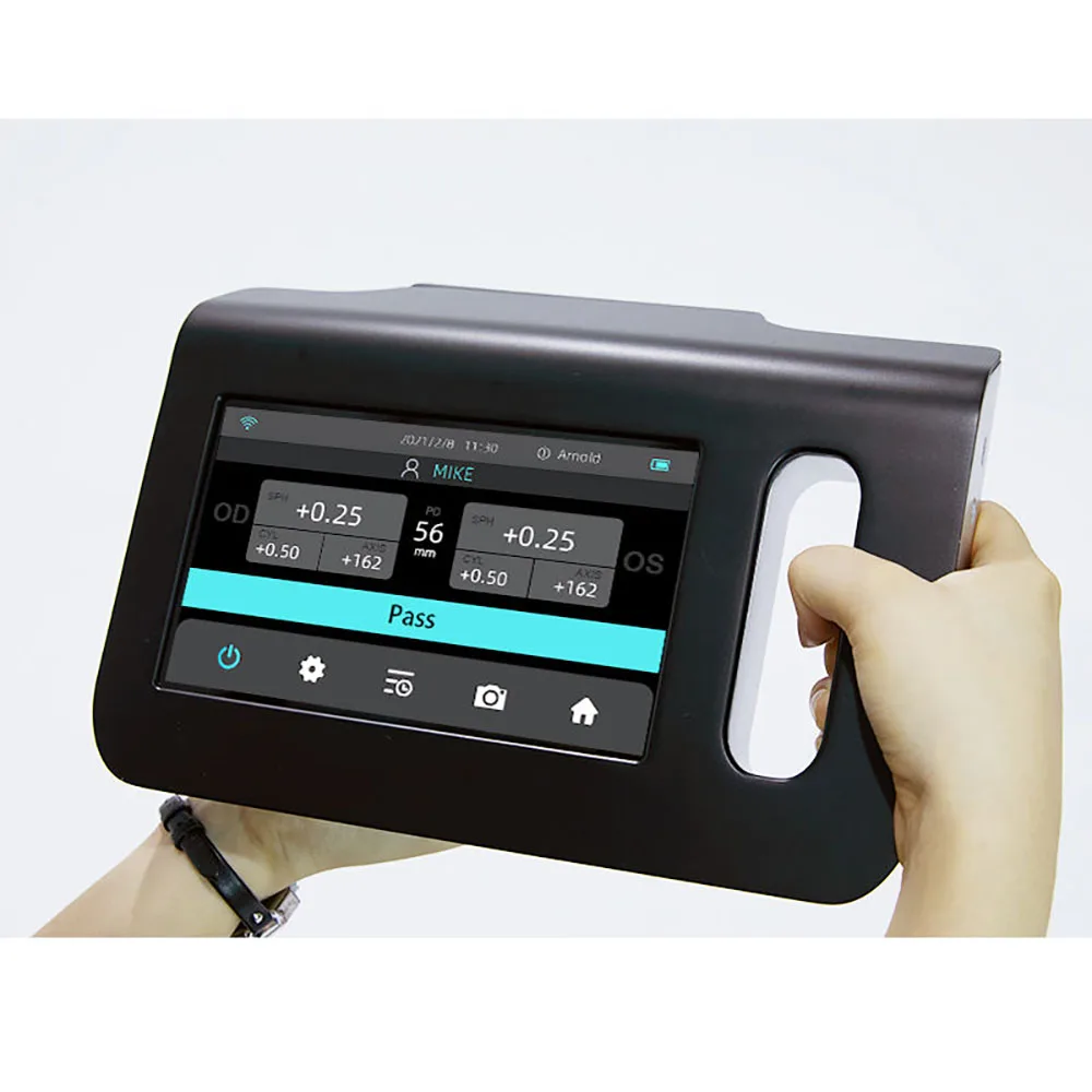 Holyavision Hand Refractometer Digital Portable Refractor Handheld Auto Refractometer with Vision Screener